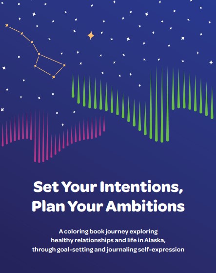 Set Your Intentions, Plan Your Ambitions Coloring Book